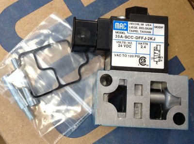美國MAC電磁閥35A-SCC-DFFJ-2KJ 高性能工業控制的核心組件